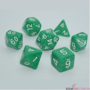 Набор кубиков - Pearl 7 Dice Set (в ассортименте)